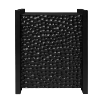 Scarni Beistelltisch - Dunkel gebeizte Esche, 38x40x45 cm - Ferm Living