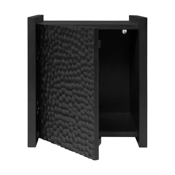 Scarni Beistelltisch - Dunkel gebeizte Esche, 38x40x45 cm - Ferm Living