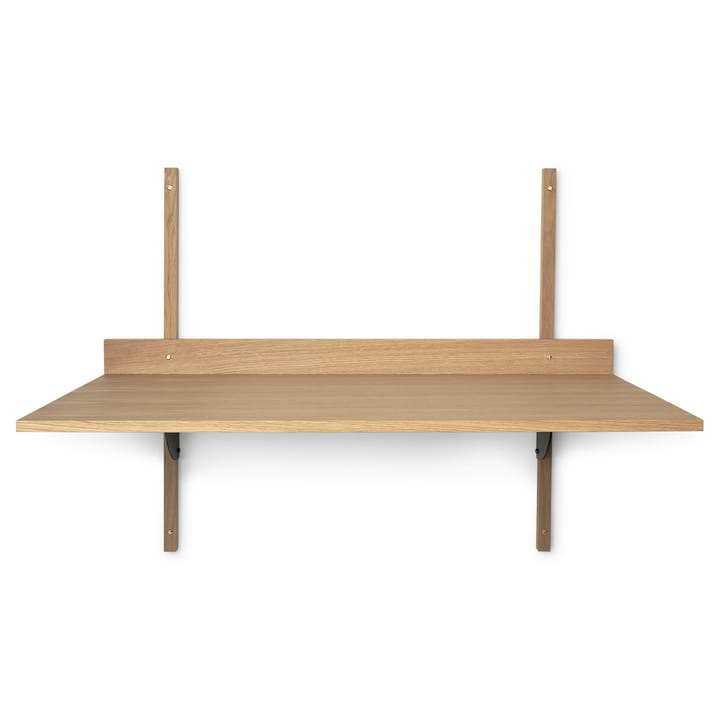 Sector Schreibtisch - Oak-black brass - Ferm LIVING