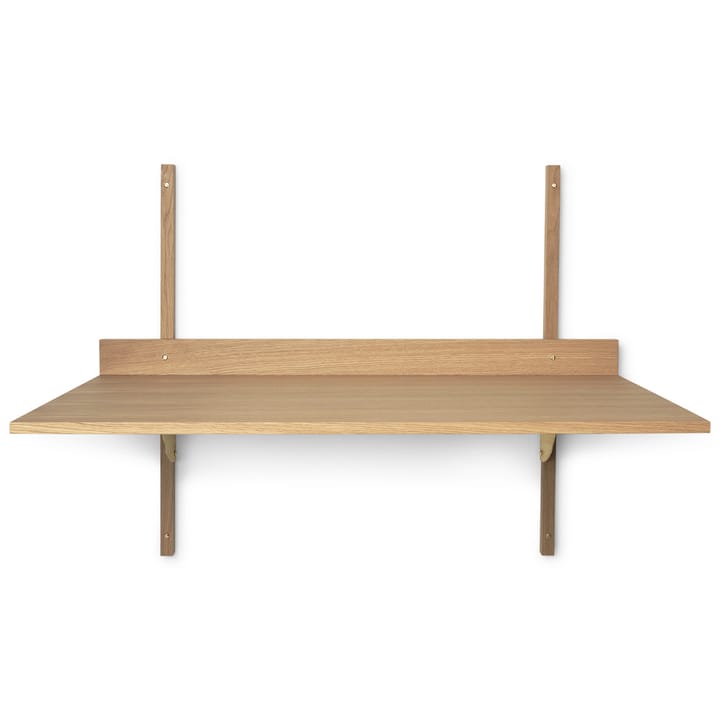 Sector Schreibtisch - Oak-brass - Ferm LIVING