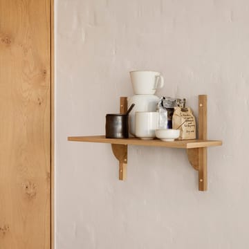 Sector Wandregal S/S - Eiche-Messing - ferm LIVING