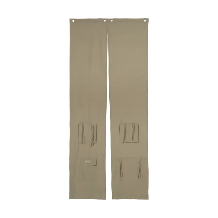 Settle Türvorhang - Elm green, 85x205 cm - Ferm Living