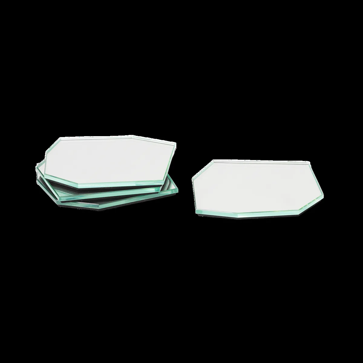 Ferm Living Shard Glasuntersetzer 4er Pack Mirror