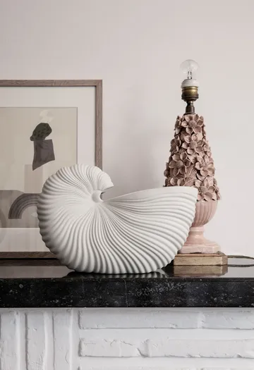 Shell pot - Off white, 31 x 15 x 21cm - Ferm Living