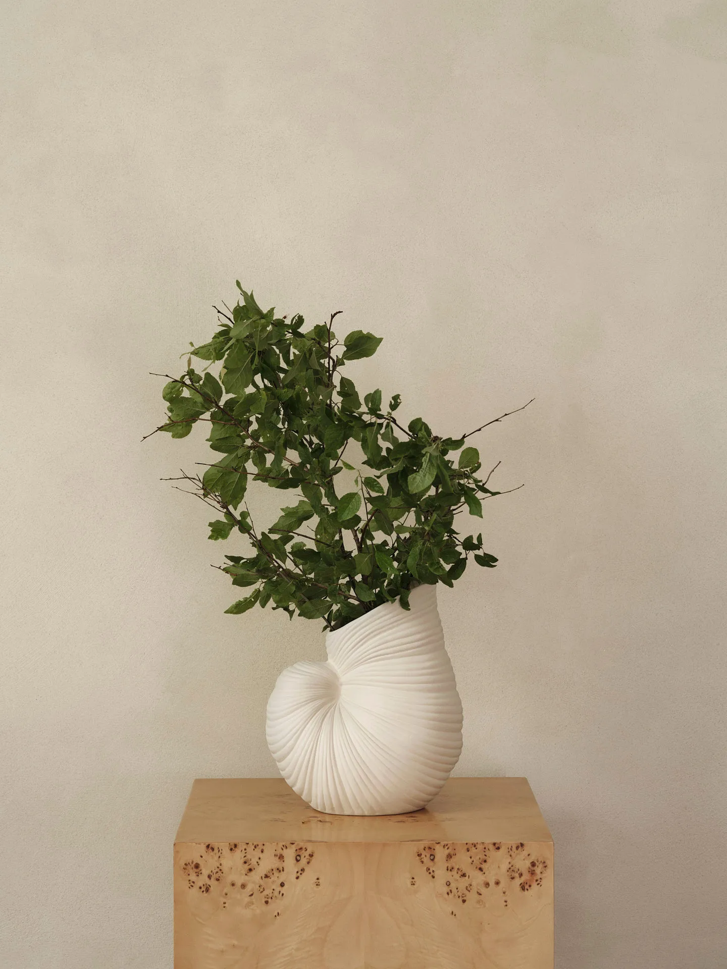 Shell Vase, Off white Ferm Living