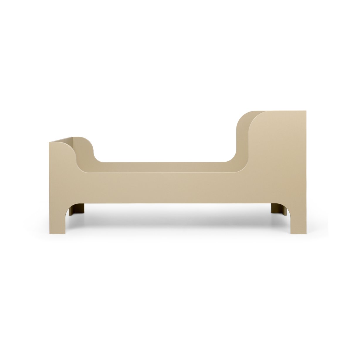 Ferm Living Sill Kinderbett 166 x 80cm Cashmere | Skandinavisches Design | Kinderzimmerdekoration | Beige