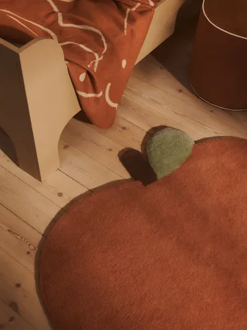 Skye Decke - Sienna-parchment, 80x120 cm - Ferm Living