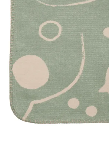 Skye Decke - Tea green-parchment, 80x120 cm - Ferm Living