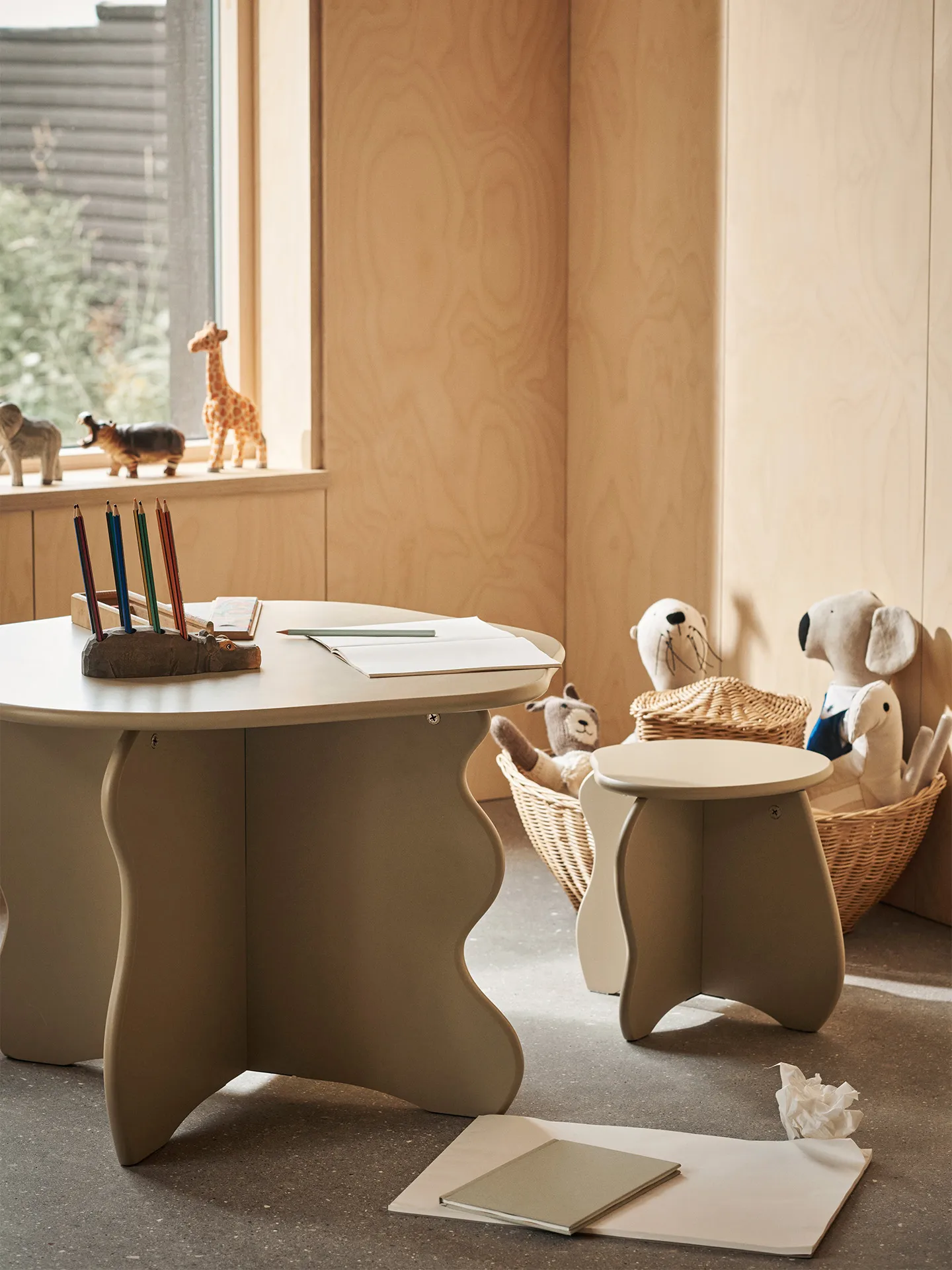 Slope Hocker, Cashmere Ferm Living