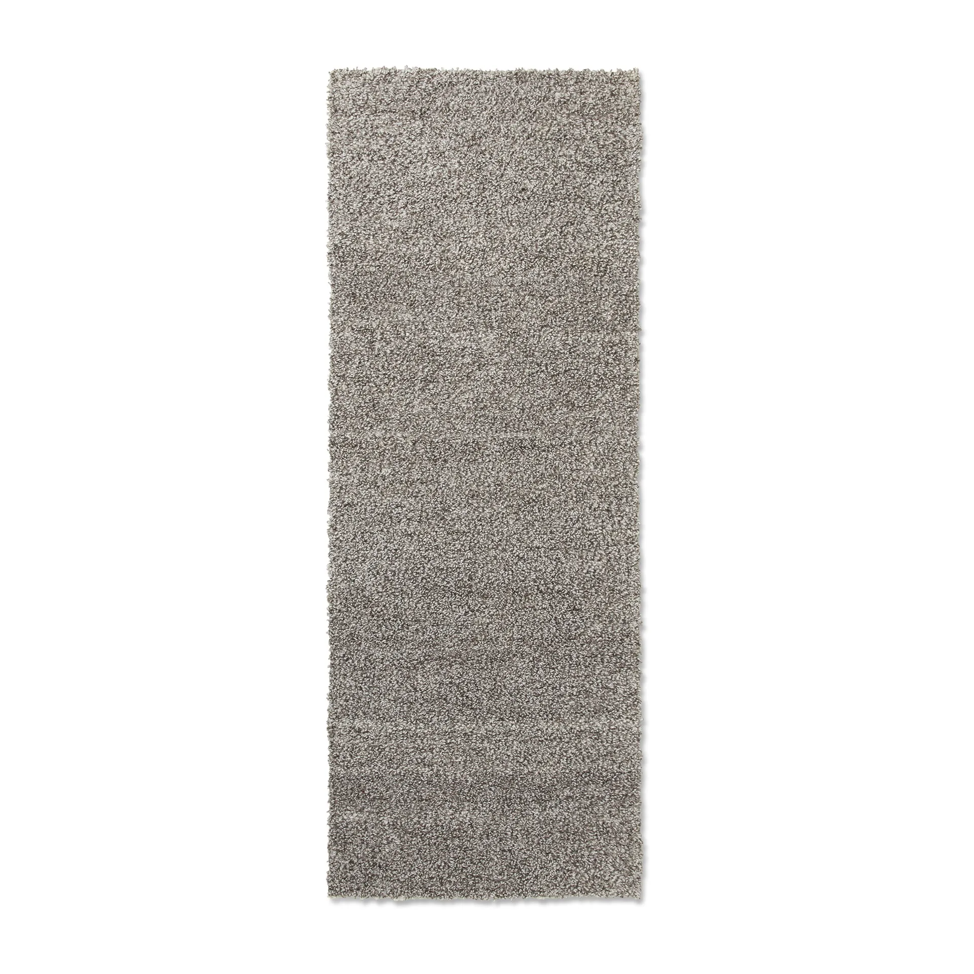 Slub bouclé Flurteppich 80 x 200cm, Charcoal Ferm Living