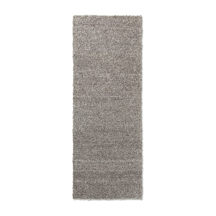 Slub bouclé Flurteppich 80 x 200cm - Charcoal - Ferm LIVING