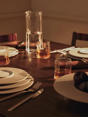 Sonae Teller 2er Pack - Grey-white, Ø22 cm - Ferm Living