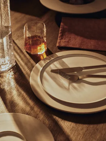 Sonae Teller 2er Pack - Grey-white, Ø28 cm - Ferm Living