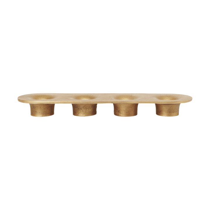 Soothe 4 Kerzenhalter 8x29 cm - Messing-Finish - Ferm Living