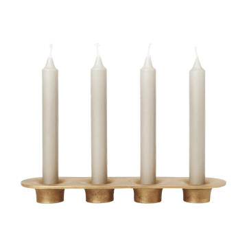 Soothe 4 Kerzenhalter 8x29 cm - Messing-Finish - Ferm Living