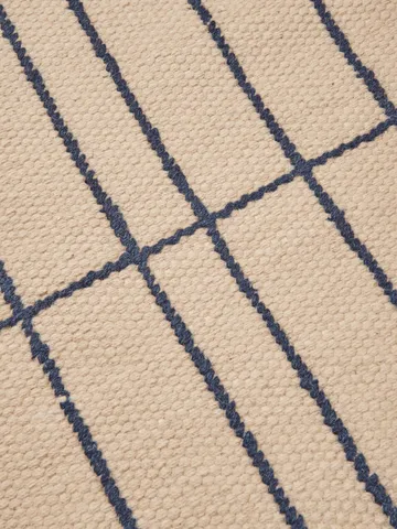 Späte Teppich - Parchment-indigo, 140x200 cm - Ferm Living