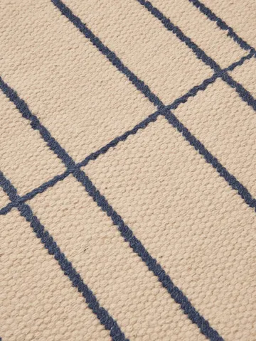 Späte Teppich - Parchment-indigo, 80x200 cm - Ferm Living