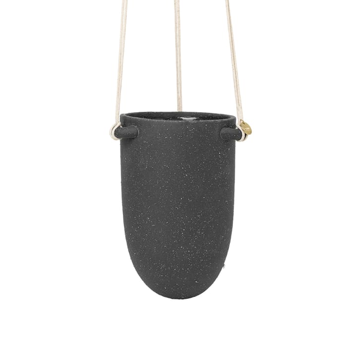 Speckle hängender Blumentopf Ø13,5cm - Dark grey - Ferm LIVING