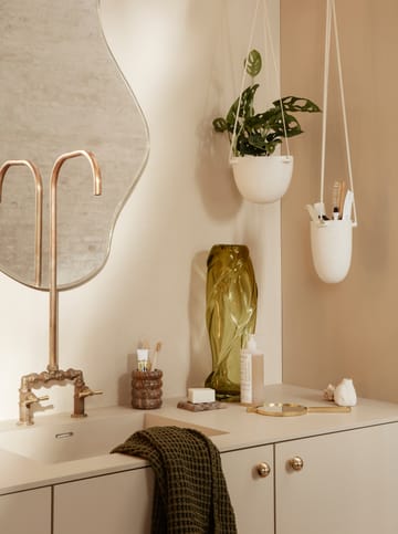 Speckle hängender Blumentopf Ø13,5cm - Off-white - Ferm Living