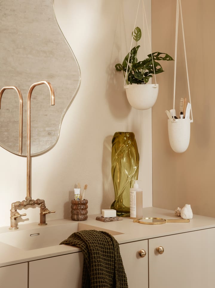 Speckle hängender Blumentopf Ø13,5cm, Off-white Ferm Living