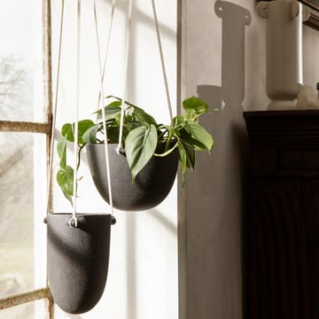Speckle hängender Blumentopf Ø20,5cm - Dark grey - Ferm Living