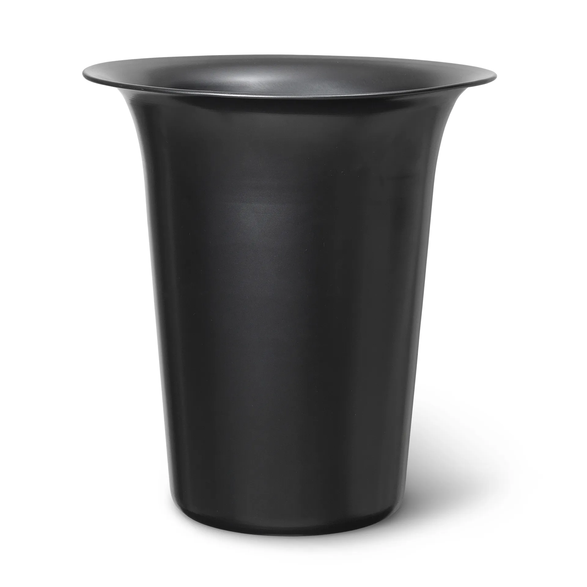 Spun alu Korb hoch Ø35cm, Blackened Aluminium Ferm Living