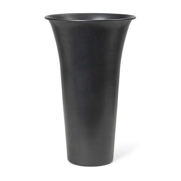 Spun Alu Vase Ø21,3 x 41,9cm - Blackened Aluminium - ferm LIVING