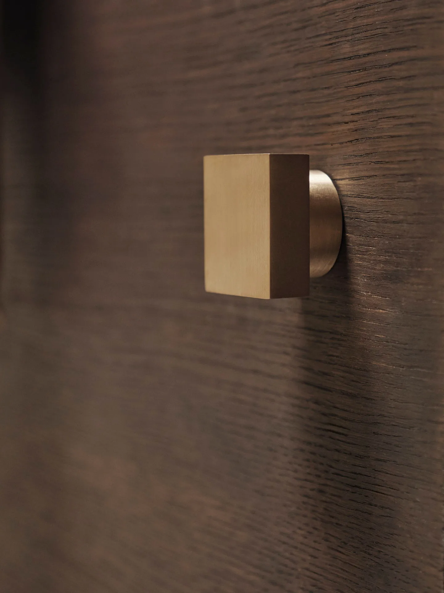 Square Haken large, Brass Ferm Living