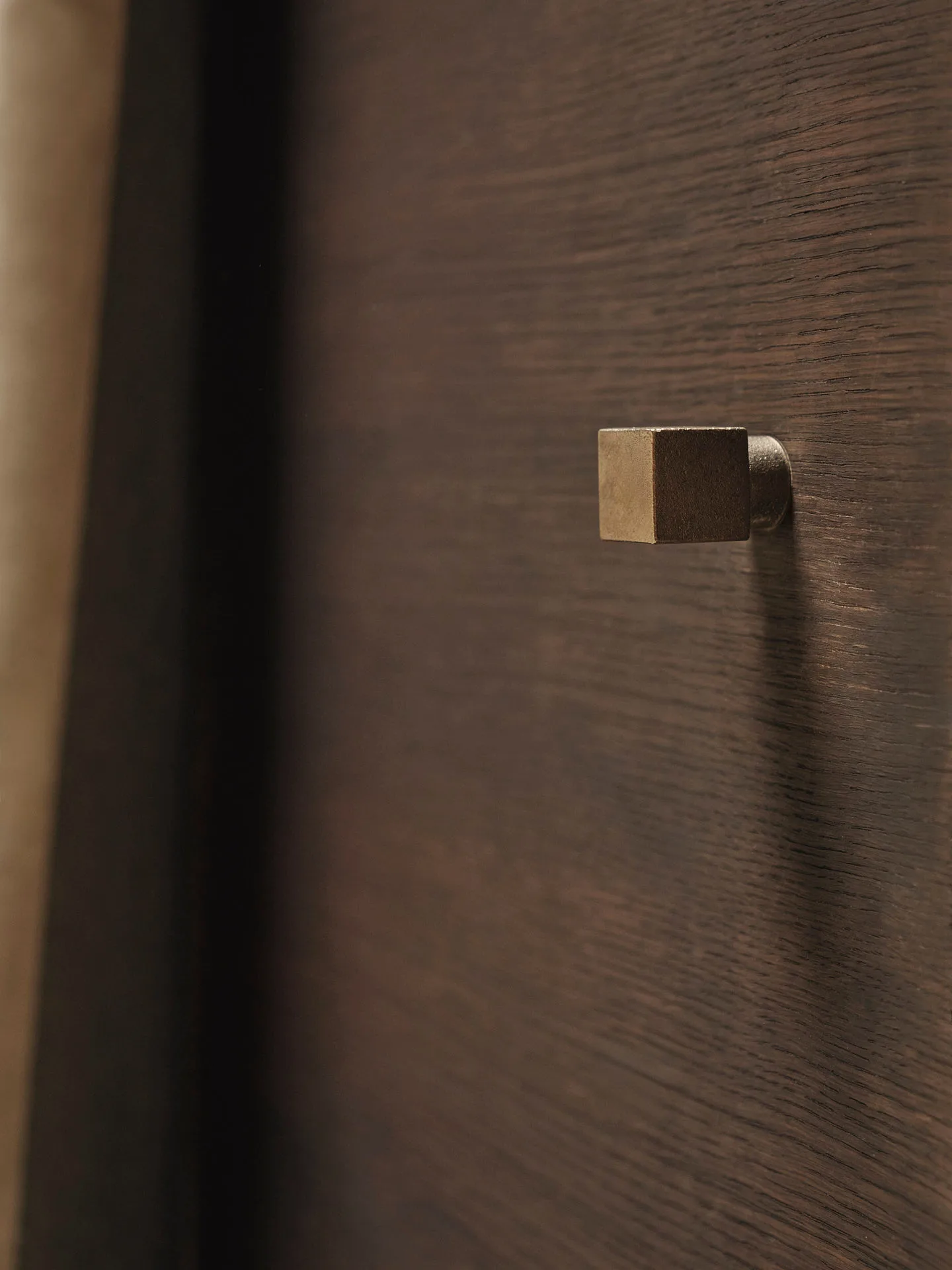 Square Haken small, Casted brass Ferm Living