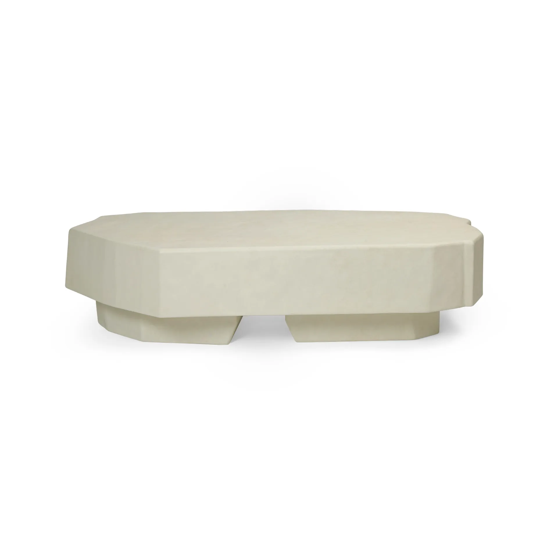 Staffa Beistelltisch 163,5x82,4 cm, Ivory Ferm Living