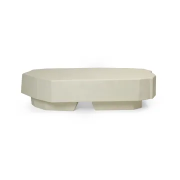 Staffa Beistelltisch 163,5x82,4 cm - Ivory - Ferm Living