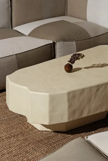 Staffa Couchtisch 163,5x82,4 cm - Ivory - Ferm Living