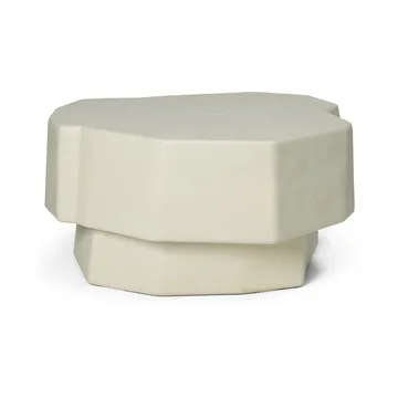 Staffa Couchtisch 83,7x75,8 cm - Ivory - Ferm Living