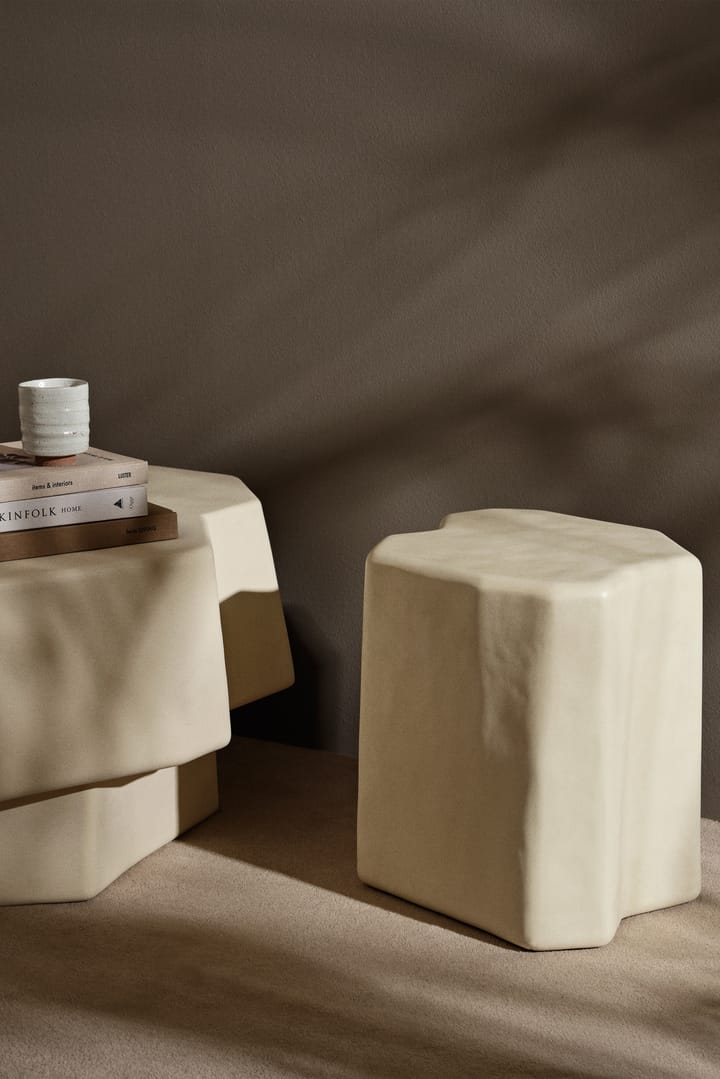 Staffa Hocker - Ivory - ferm LIVING