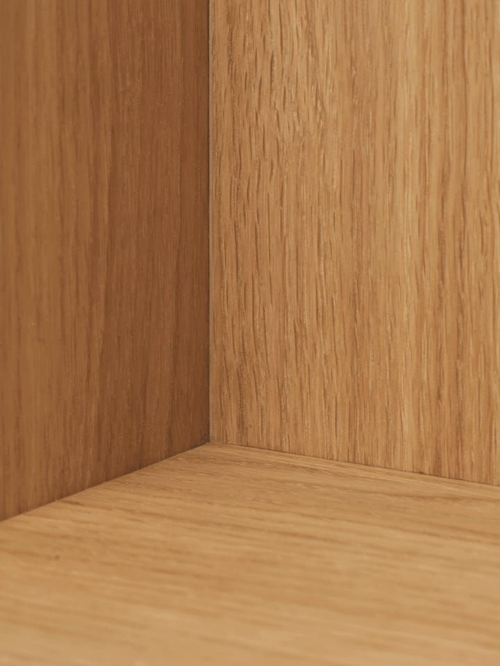 Stagger Wandregal low - Oiled Oak - ferm LIVING