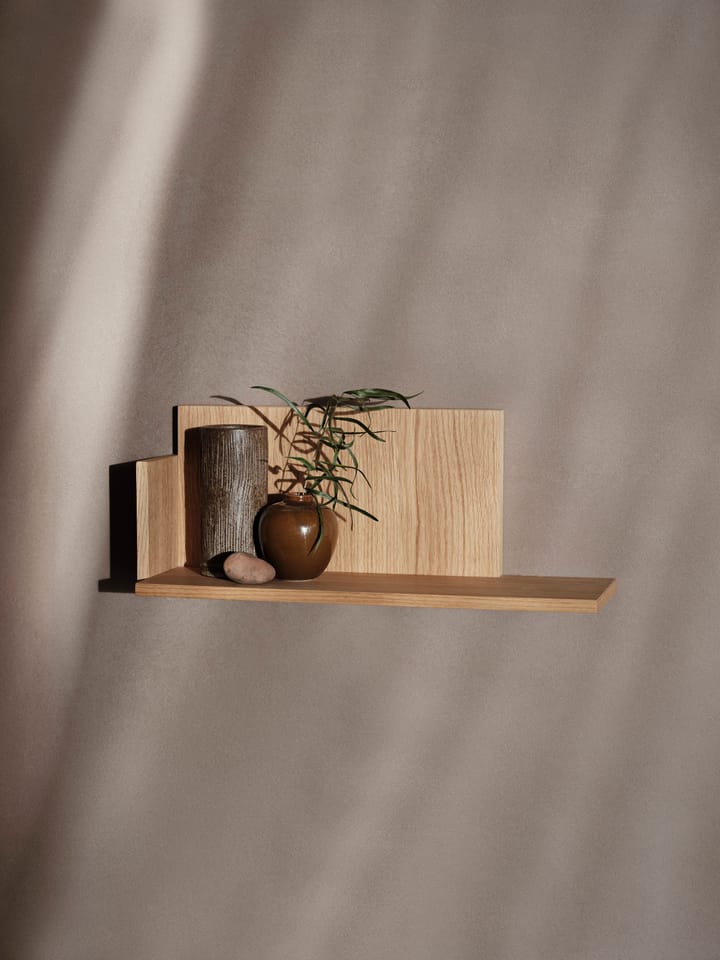 Stagger Wandregal low, Oiled Oak Ferm Living