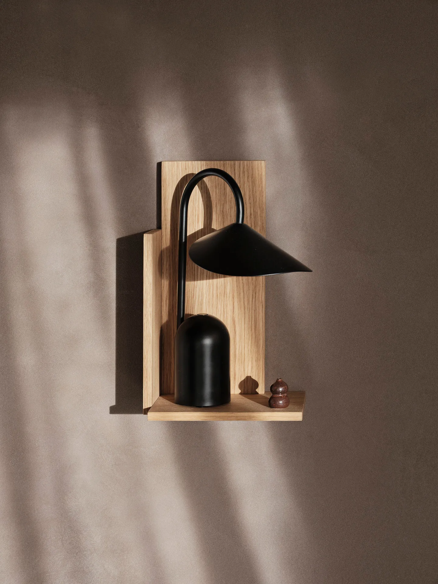 Stagger Wandregal tall, Oiled Oak Ferm Living