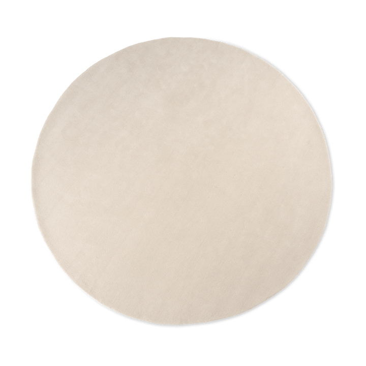 Stille getufteter Teppich runder - Off-white Ø240 cm - Ferm LIVING