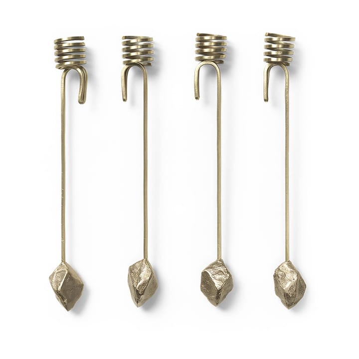 Stone christmas tree Kerzenständer - Brass - Ferm LIVING