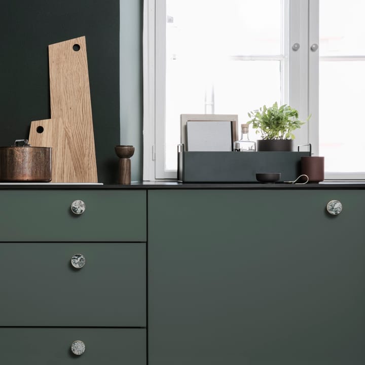 Stone Wandhaken groß, Agate Moss - Messing Ferm Living