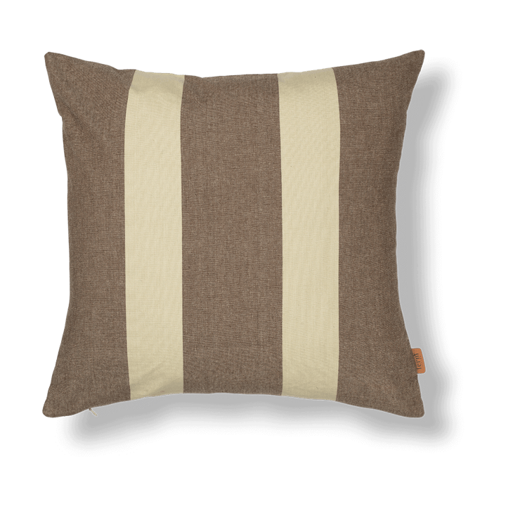 Strand outdoor Kissenbezug 50x50 cm - Carob brown-parchment - ferm LIVING