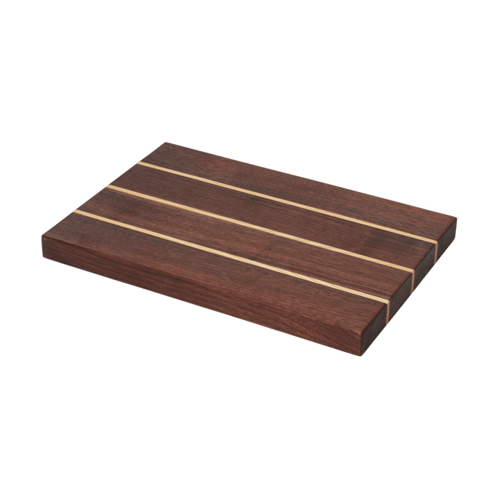 Stribe Schneidebrett fine 25x36 cm - Walnut-ash - Ferm Living