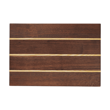 Stribe Schneidebrett fine 25x36 cm - Walnut-ash - Ferm Living