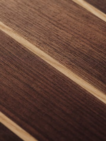 Stribe Schneidebrett fine 25x36 cm - Walnut-ash - Ferm Living