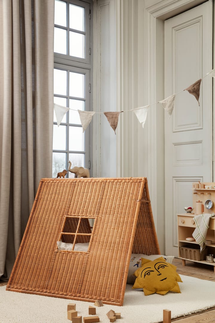 Sun Kissen Ø35cm, Yellow Ferm Living