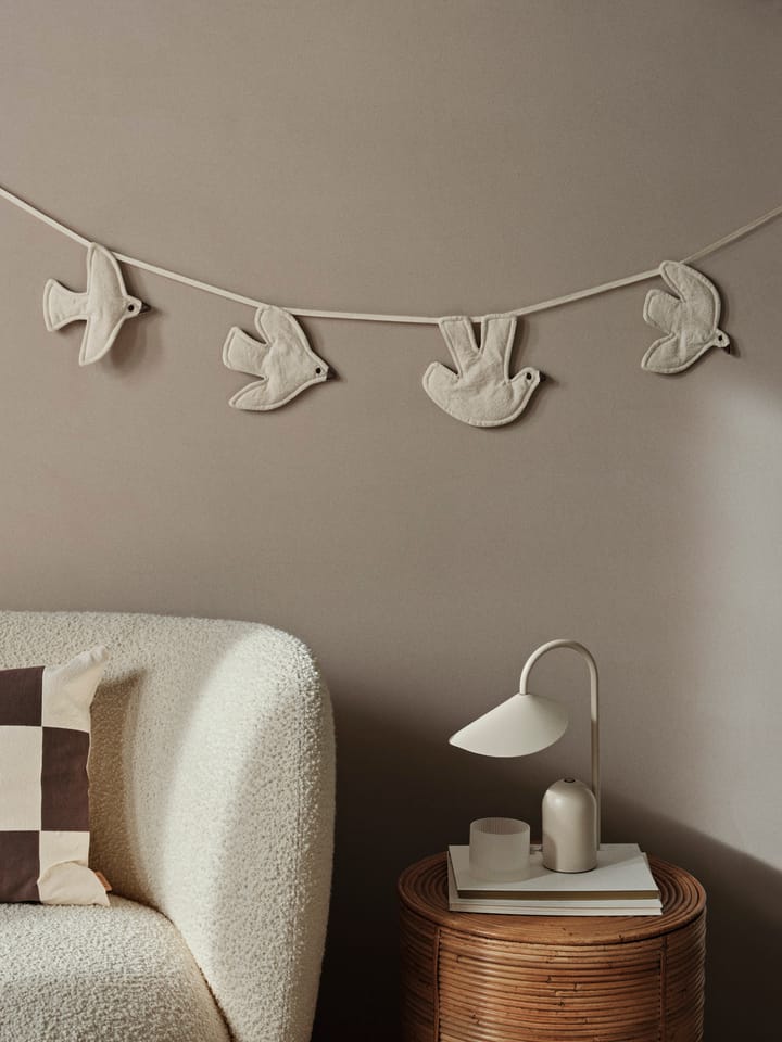 Swif bird Girlande 220 cm - Undyed - ferm LIVING