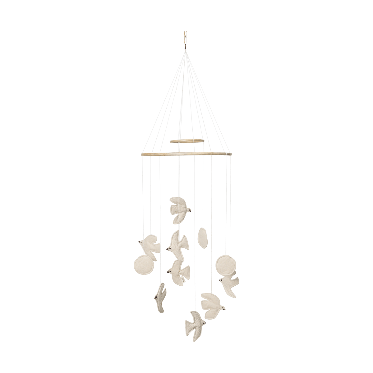 Ferm Living Swif Bird Mobile Undyed
