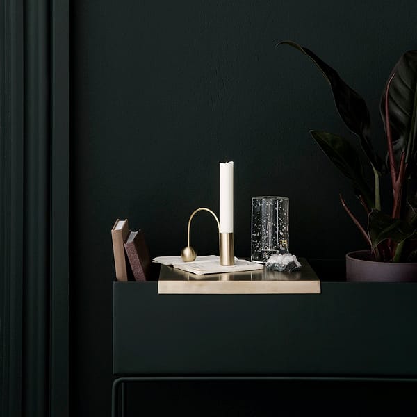 Tablett für Ferm Plant Box, Messing Ferm Living