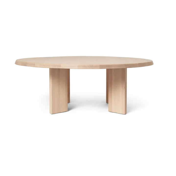 Tarn Couchtisch 107,6x108,1 cm - White oiled beech - Ferm Living