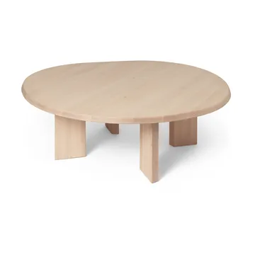 Tarn Couchtisch 107,6x108,1 cm - White oiled beech - Ferm Living